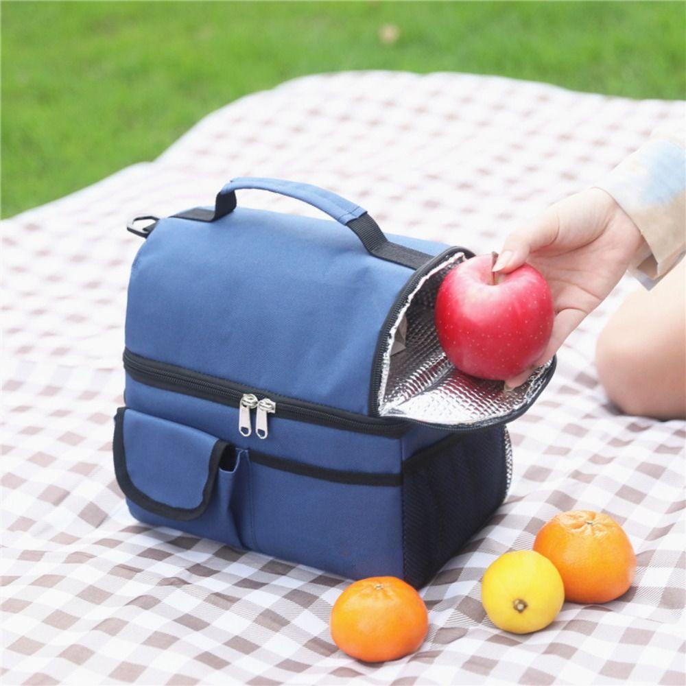 Túi Đựng Hộp Cơm Cách Nhiệt Dung Tích 8L Tiện Dụng Mang Theo Du Lịch