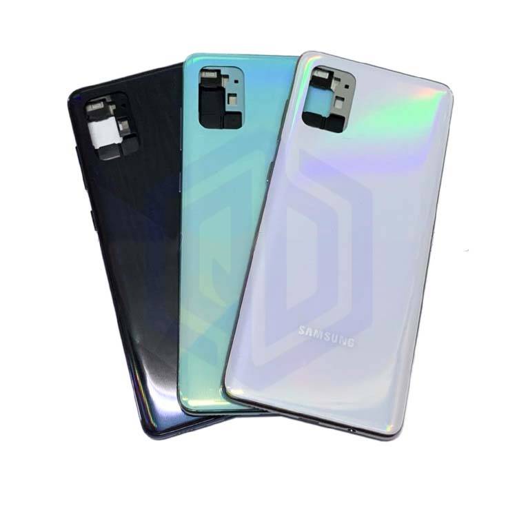 BỘ VỎ + KHAY SIM / KÍNH CAM SAMSUNG A71 ZIN