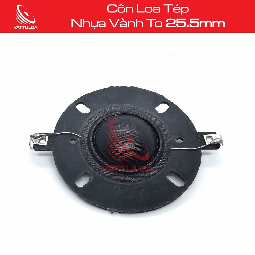 CÔN LOA TÉP VÀNH NHỰA TO 25mm