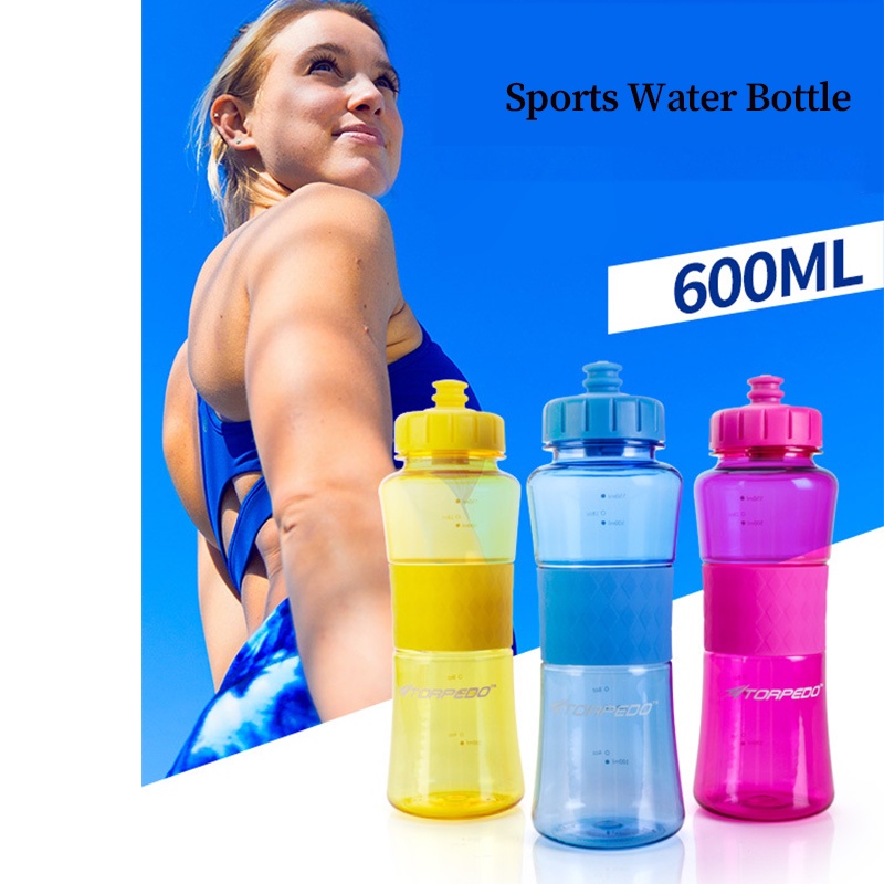 Bình Nước Thể Thao Dung Tích 600ML Thiết Kế Thời Trang