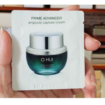 Combo 10 Gói Kem Chống Lão Hóa Ohui Phyto Vital Prime Advancer Ampoule Capture Cream Ex 1ml