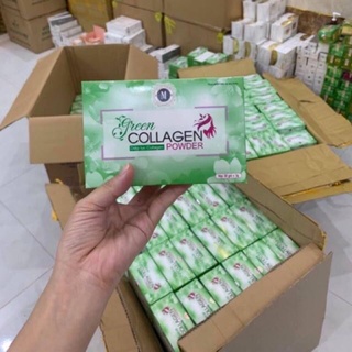 Tảo Diệp Lục Collagen Green Chính Hãng 30 gói {XẢ KHO HÀNG}