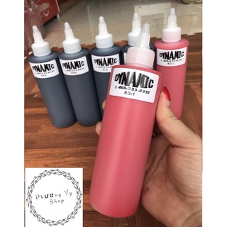 Mực tập phun xăm Dynamic (nâu,đen,đỏ) chai 240ml