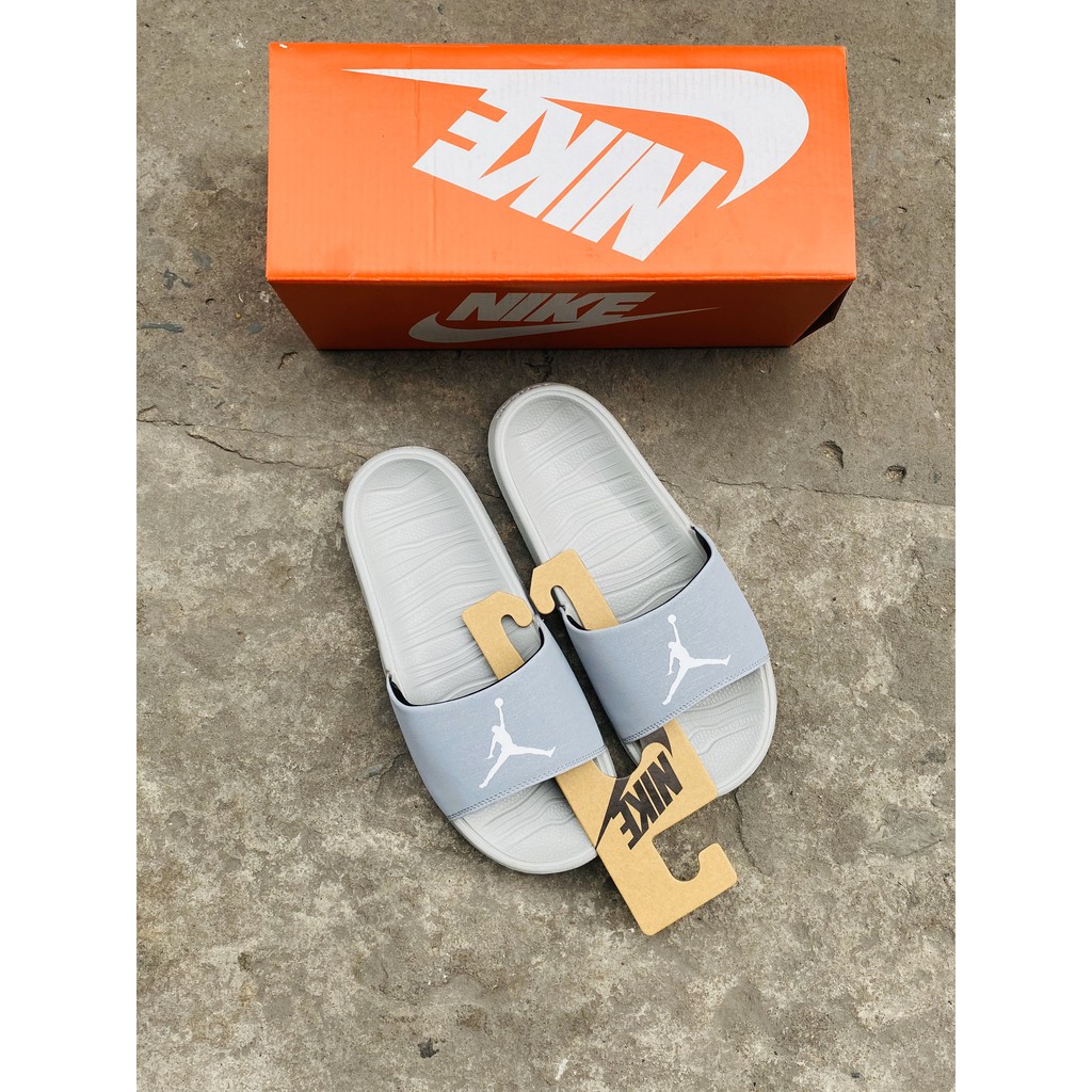 Dép Jordan break slide nam xám