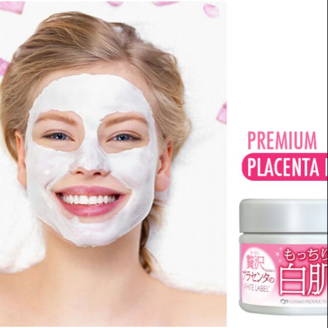 Mặt Nạ Rửa Trôi Làm Trắng Mịn Da 
White Label Premium Placenta Pack