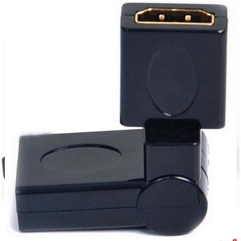 Đầu nối dây cáp HDMI 360 độ V1.4 cái sang cái tiện dụng