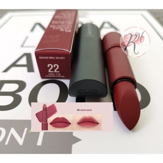 SON CLIO ROUGE HEEL VELVET