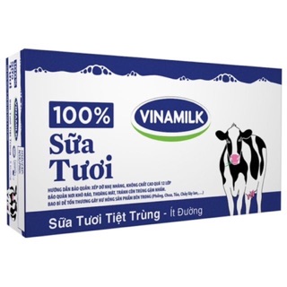 Thùng Sữa Tươi 100% Vinamilk 110ml