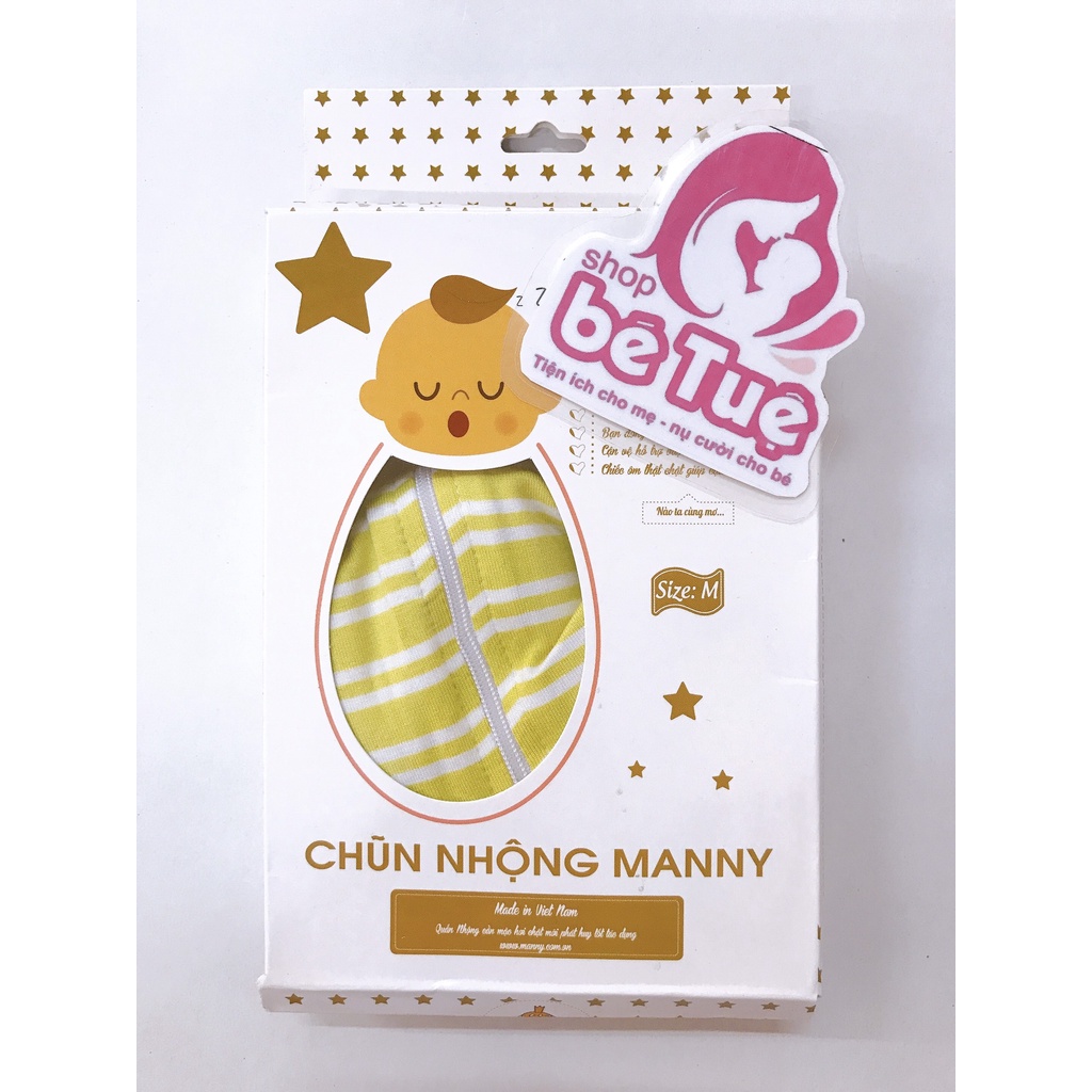 Quấn chũn Manny, Nhộng Chũn Manny Giúp Bé Sơ Sinh Ngủ Ngon