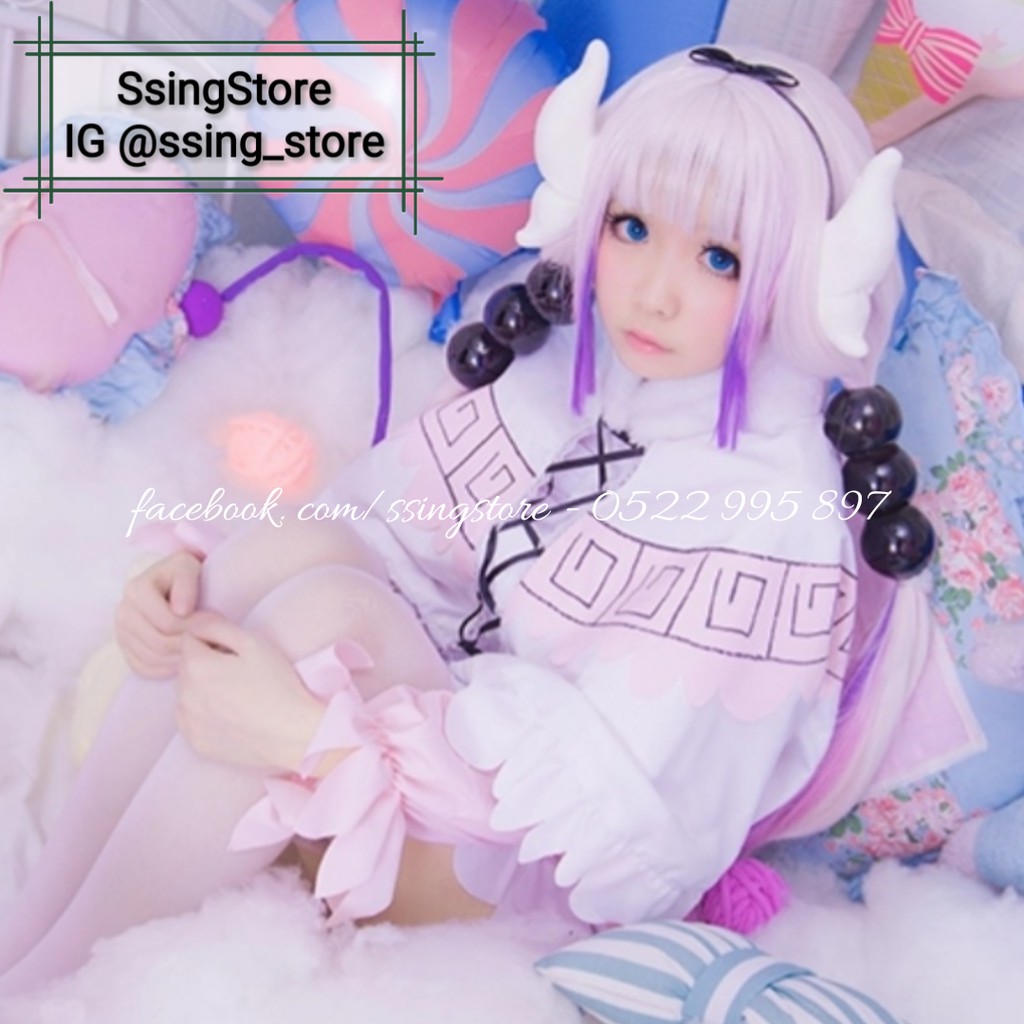 Set COSPLAY nhân vật "Kanna Kamui" trong Anime "Kobayashi-san Chi no Maid Dragon" ( Hàng order ) | BigBuy360 - bigbuy360.vn