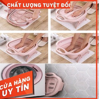 Chậu Ngâm Chân Massage Gấp Gọn