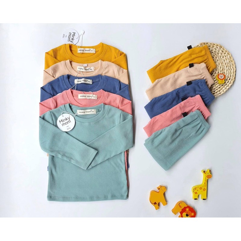 BỘ LEN TAM CỔ TRÒN CHO BÉ