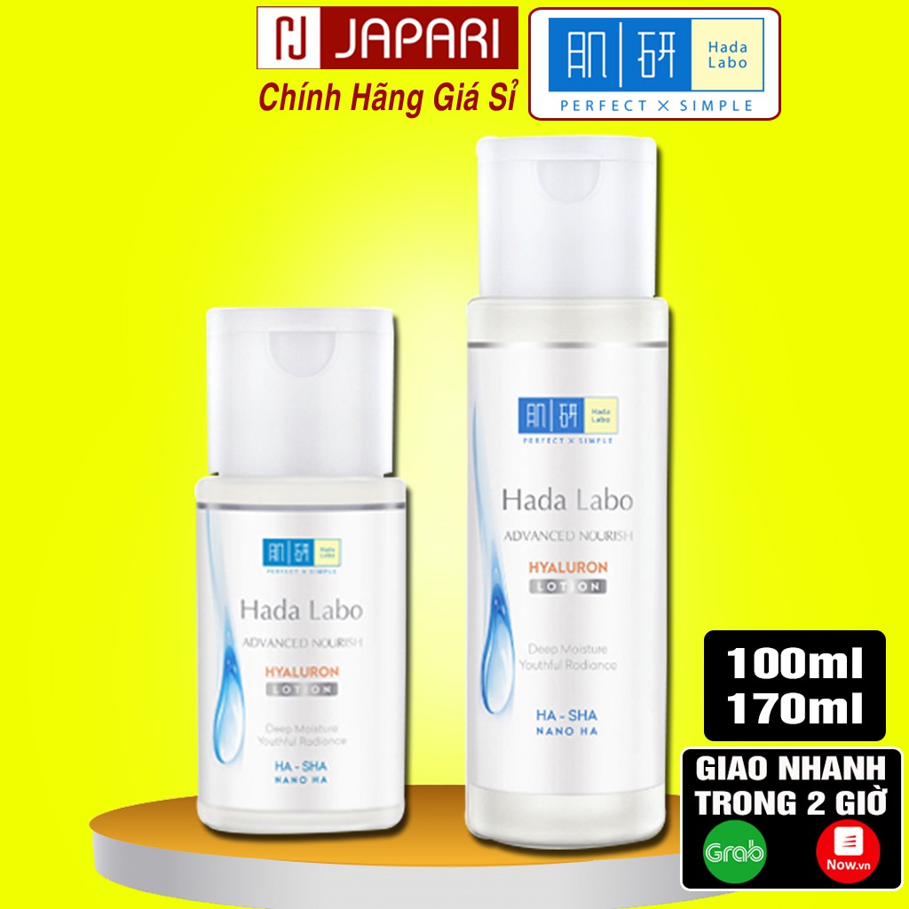 Dung Dịch Kem Dưỡng Ẩm Hada Labo Advanced Nourish Lotion Cấp Ẩm Trước Trang Điểm CHÍNH HÃNG ROHTO Da Thường - JAPARI