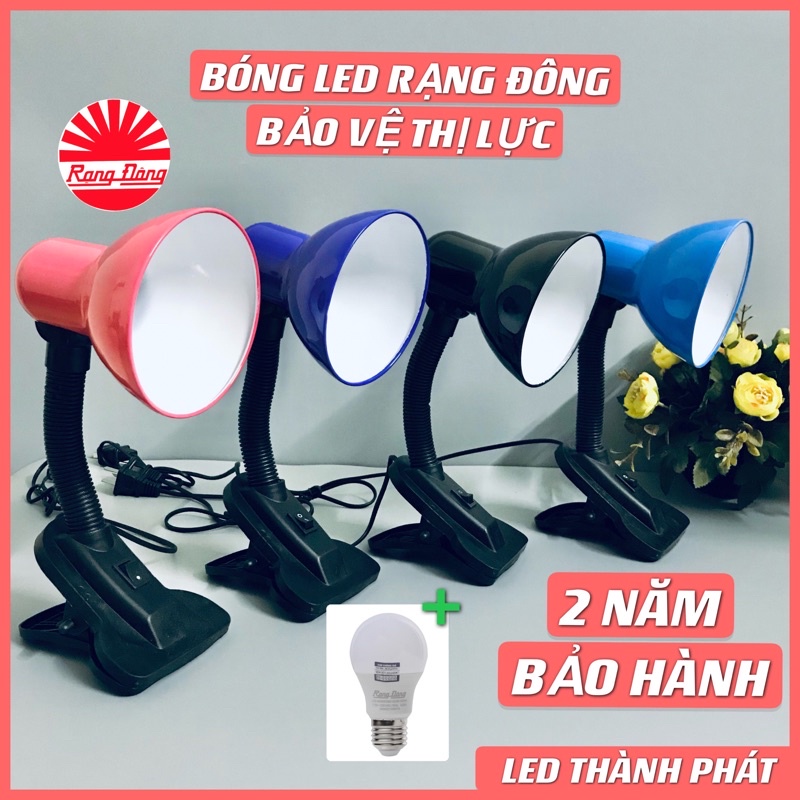 Đèn học KẸP BÀN chống cận nhỏ gọn, phù hợp cho bàn gấp kèm bóng LED 5W tiết kiệm điện năng, bảo vệ thị lực