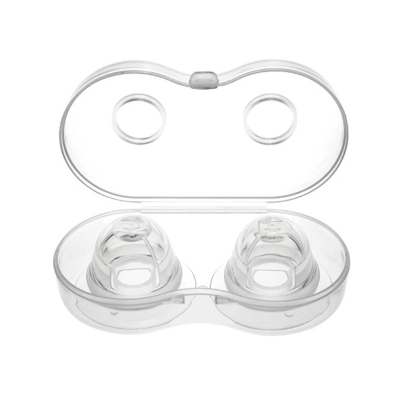 1 Cặp Núm Vú Giả Bằng Silicone Chất Lượng Cao