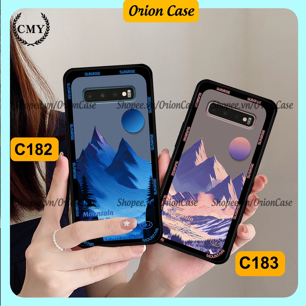 Ốp Samsung S10 - S10 Plus - S10 5G in hình astronaut pro nasa, moutain cá tính.ốp lưng chống sốc.