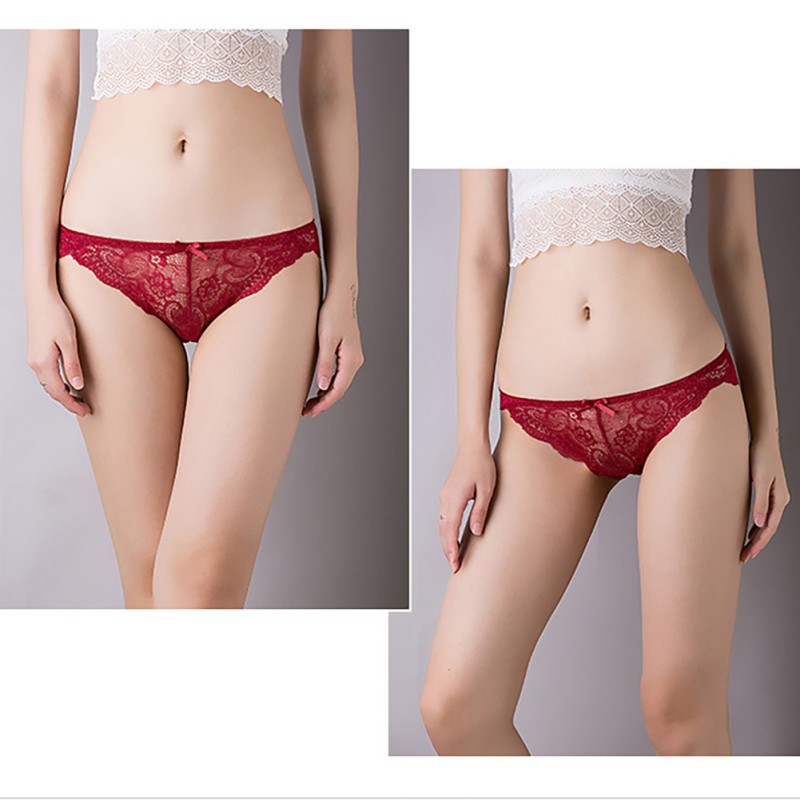 Quần Lót Ren Hoa Thiết Kế Quyến Rũ Cho Phái Nữ