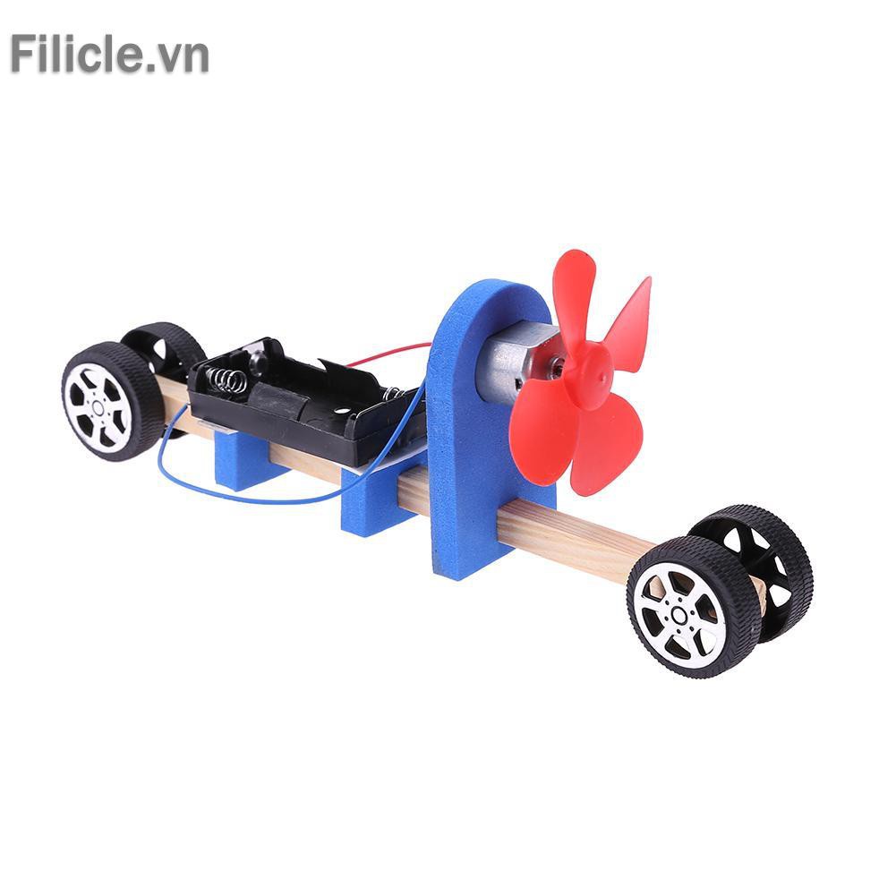 Đồ chơi Speed Change Racing Car Kid DIY Assembled Toy Aerodynamic Car Material Tool