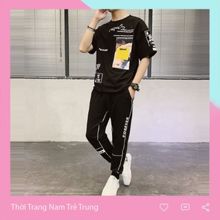 Bộ thời trang nam trẻ trung Hàn Quốc - SL03