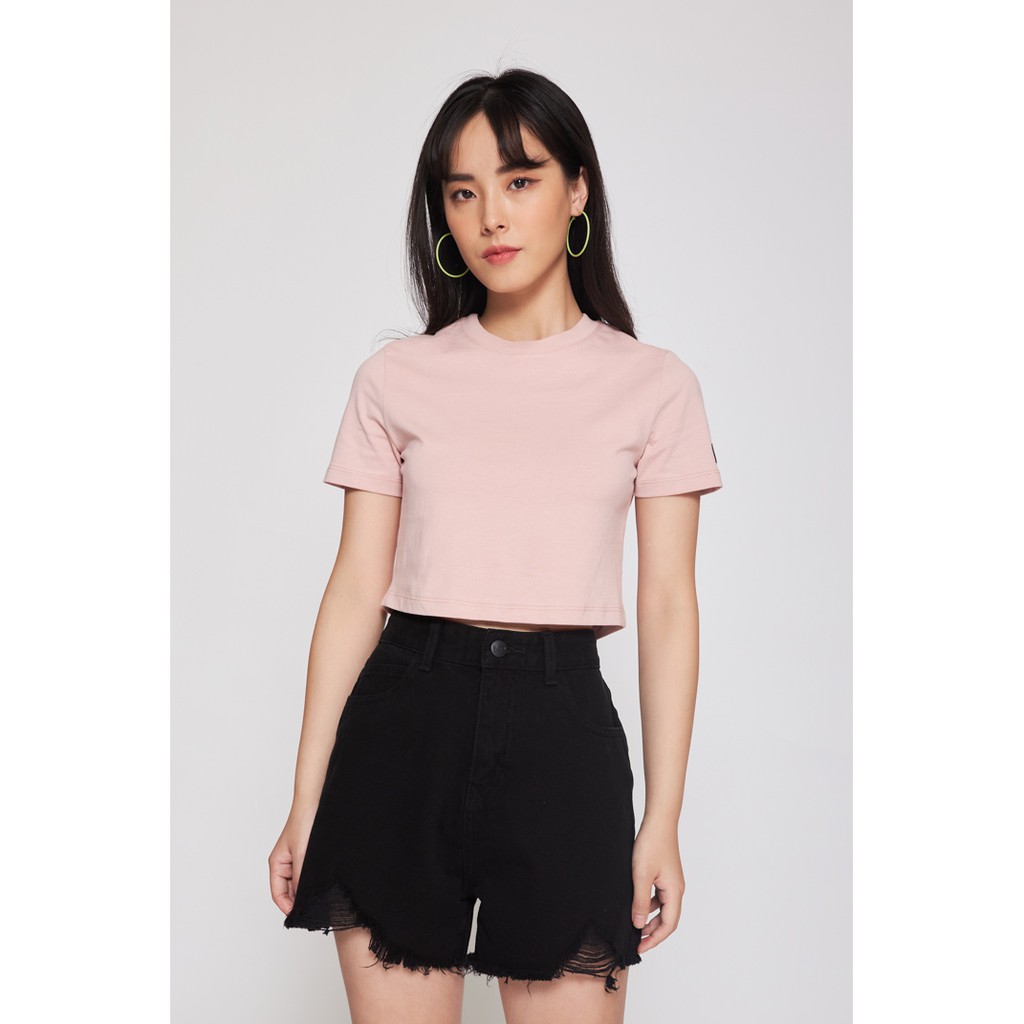 Áo Thun BOO Croptop Nữ thời trang cao cấp in hình Logo Star Wars