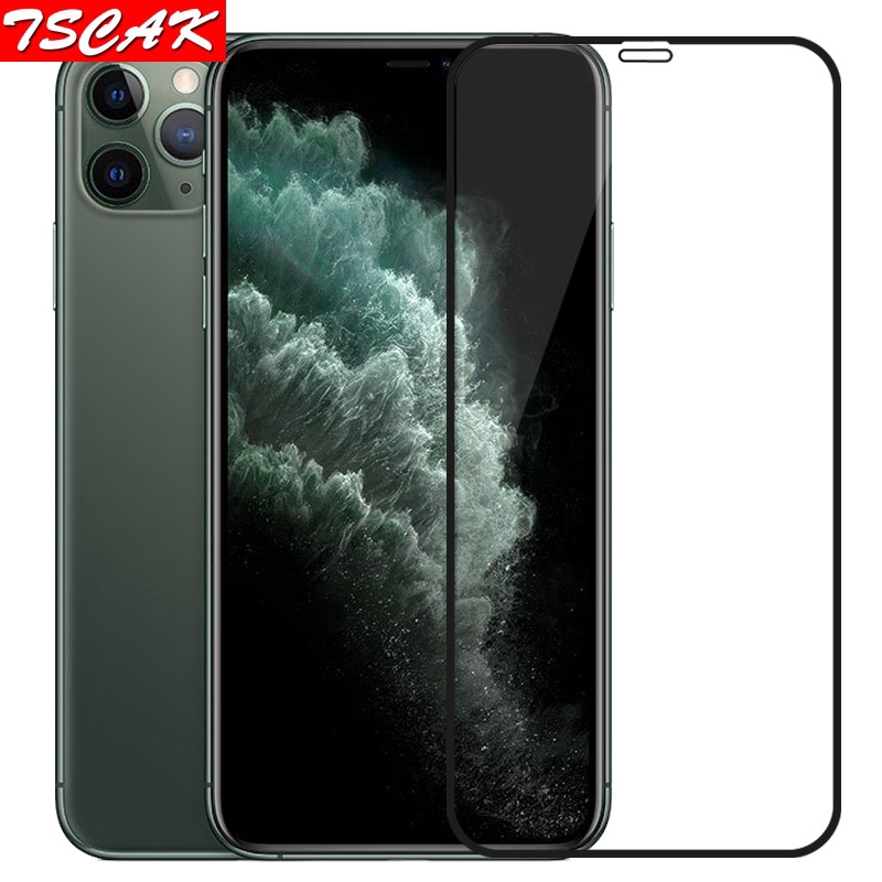 Cường lực 9D bảo vệ màn hình thích hợp cho Iphone 11 Pro Max Xs Max Xr X 7 8 6 6s Plus Se 2020