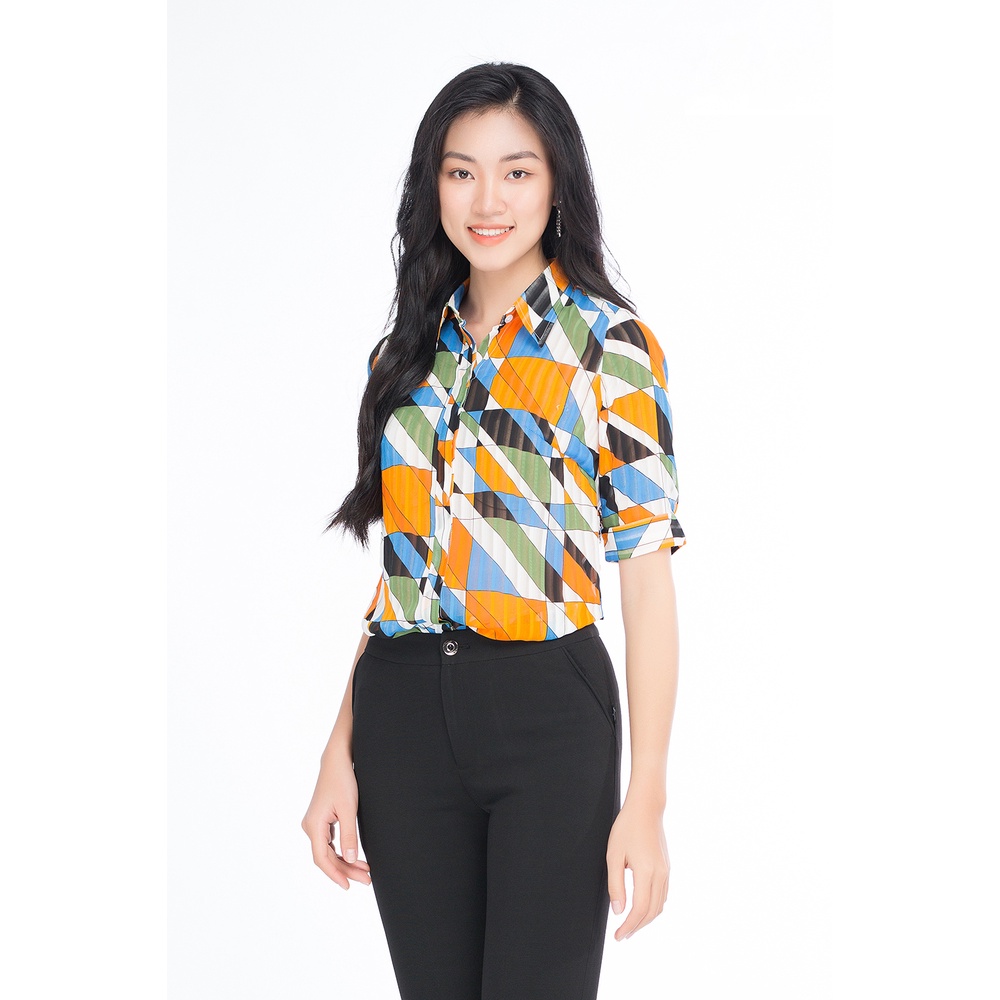 Áo Sơ Mi Nữ LUPERI LFSM173 Cổ Đức Tay Lỡ chất liệu chiffon Hàn cao cấp mềm mát không nhăn