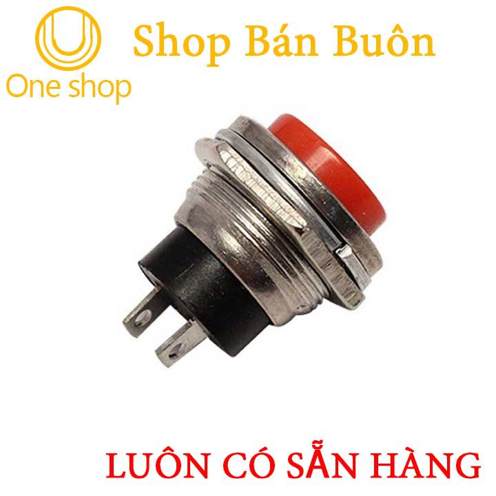 Nút Nhấn Đề Sắt Loại To 15mm Đỏ Xanh