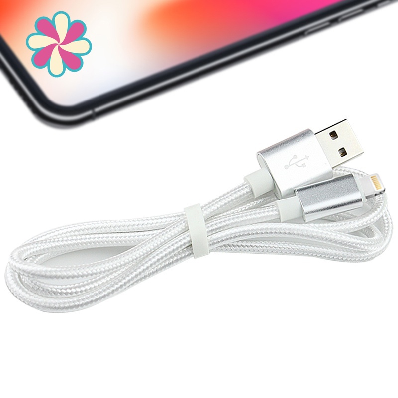 Mobile Cáp Sạc Truyền Dữ Liệu Dây Tết Đầu Usb Cho Điện Thoại