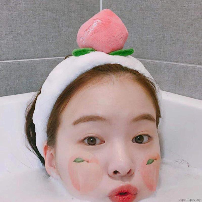 Băng đô trái đào dễ thương cho nữ