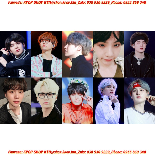 CARD BO GÓC SUGA BTS