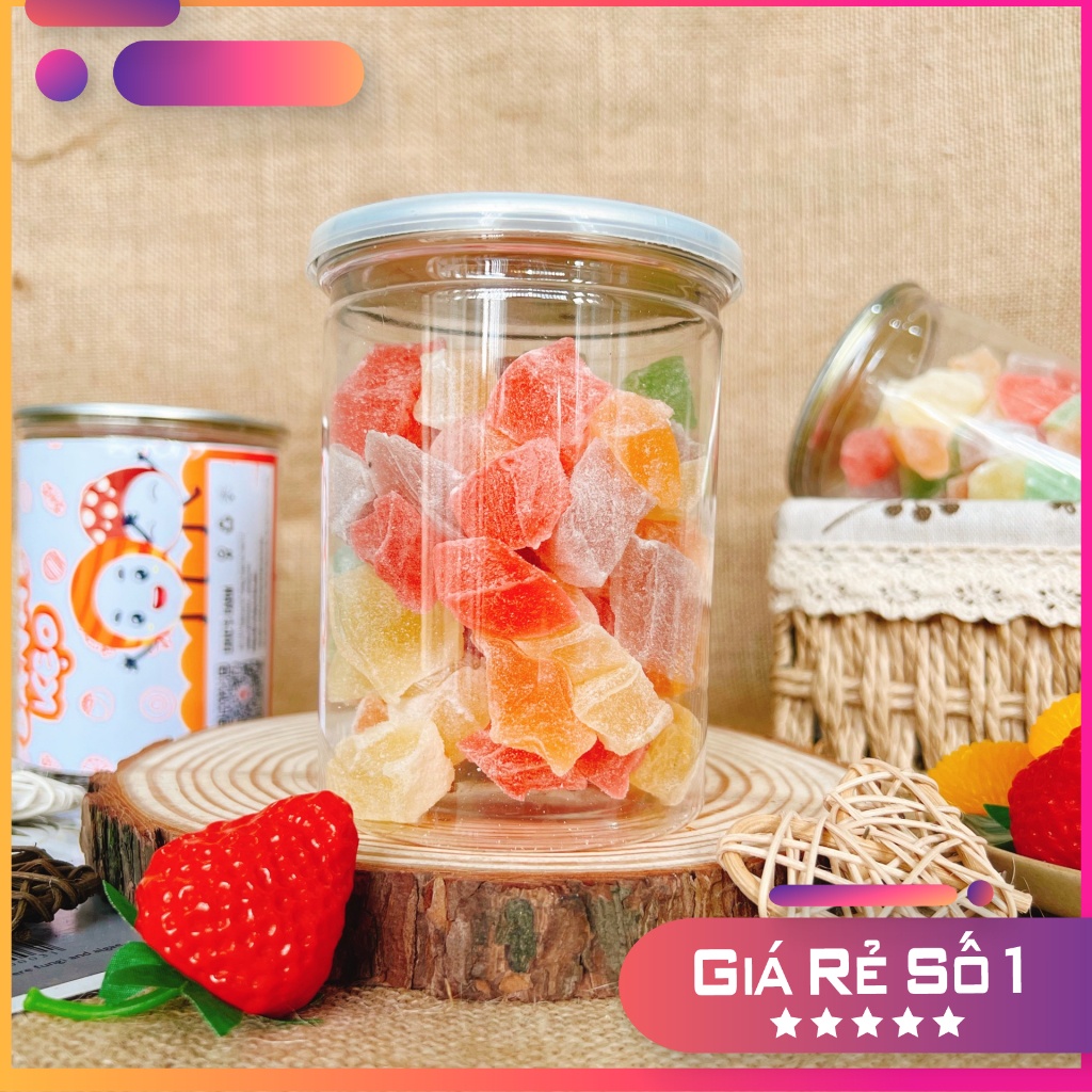 Kẹo dẻo trái cây đà lạt Eric's Food 400g, nhiều vị, thơm dẻo, ăn vặt Sài Gòn giá rẻ