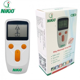 Máy massage xung điện pin sạc Nikio NK-101 - 8 miếng dán