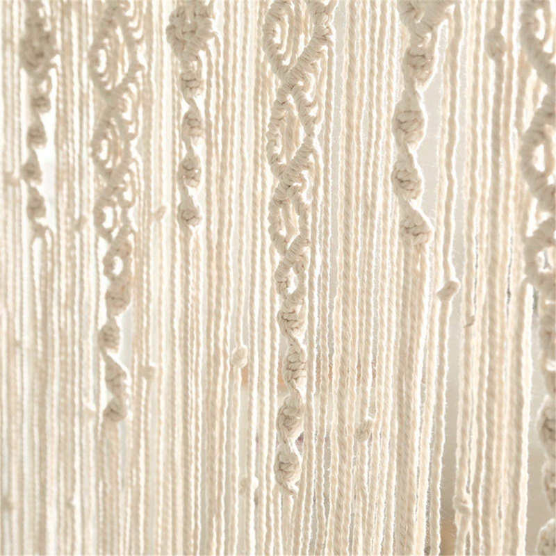 Rèm Macrame Đan Treo Tường Trang Trí Phong Cách Boho
