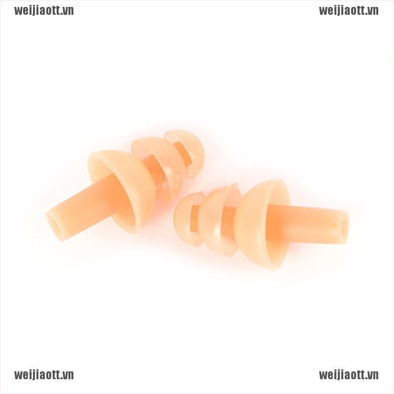 Cặp Nút Silicone Bịt Tai Chống Ồn Dùng Khi Đi Bơi