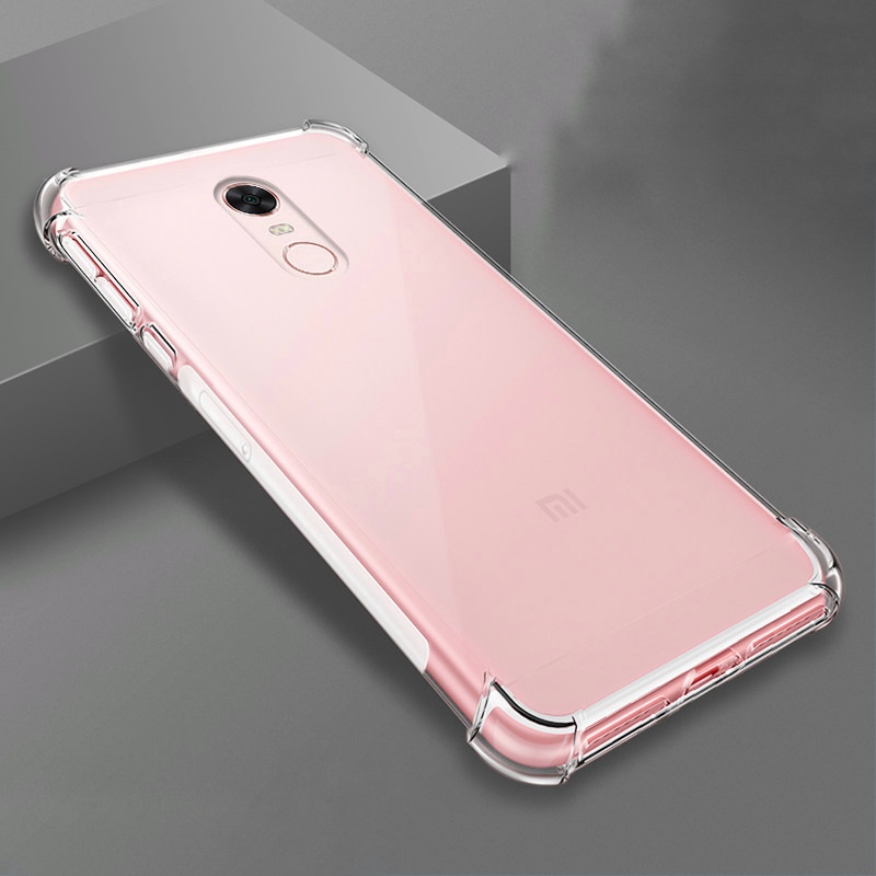 Ốp lưng Xiaomi Redmi 5 Plus / Note 11 Pro DGW dẻo trong lồi 4 góc chống sốc ôm khít máy lâu ố vàng