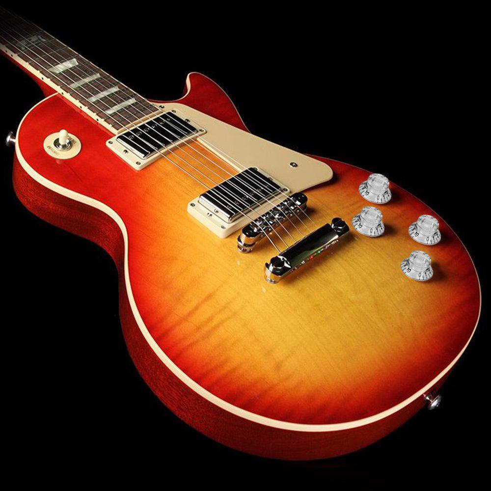SUSANS Nút Điều Chỉnh Âm Lượng Đàn Guitar Bass Les Paul LP Màu Đen Thông Dụng