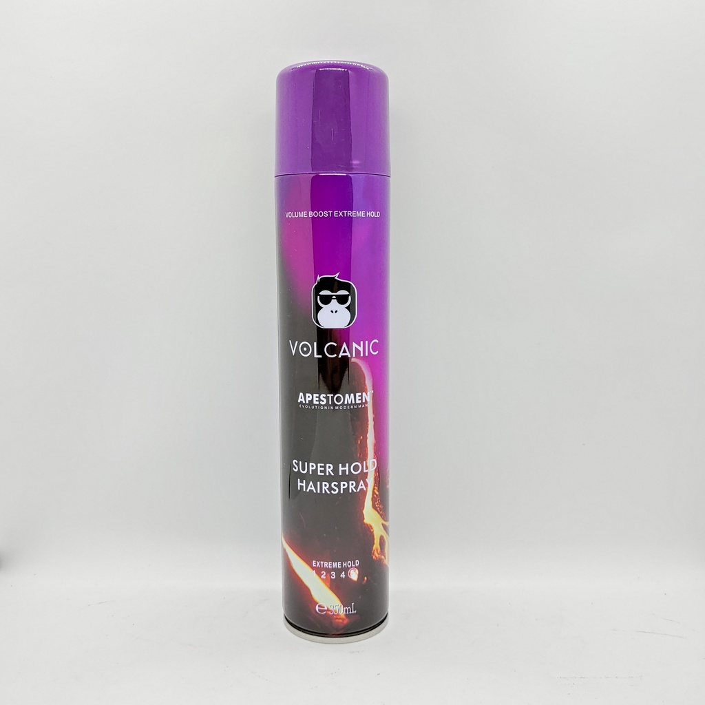 Combo gôm xịt tóc Volcanic + sáp vuốt tóc Volcanic Clay tạo kiểu giữ nếp chính hãng Camy store