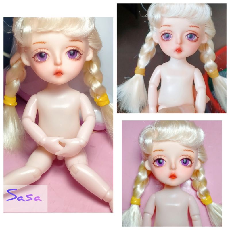 Búp bê baboliy faceup có body