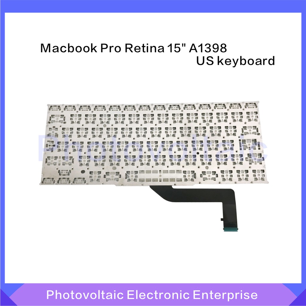 Bàn Phím Laptop A1398 US Cho Macbook Pro Retina 15 "A1398 US 2012-2015