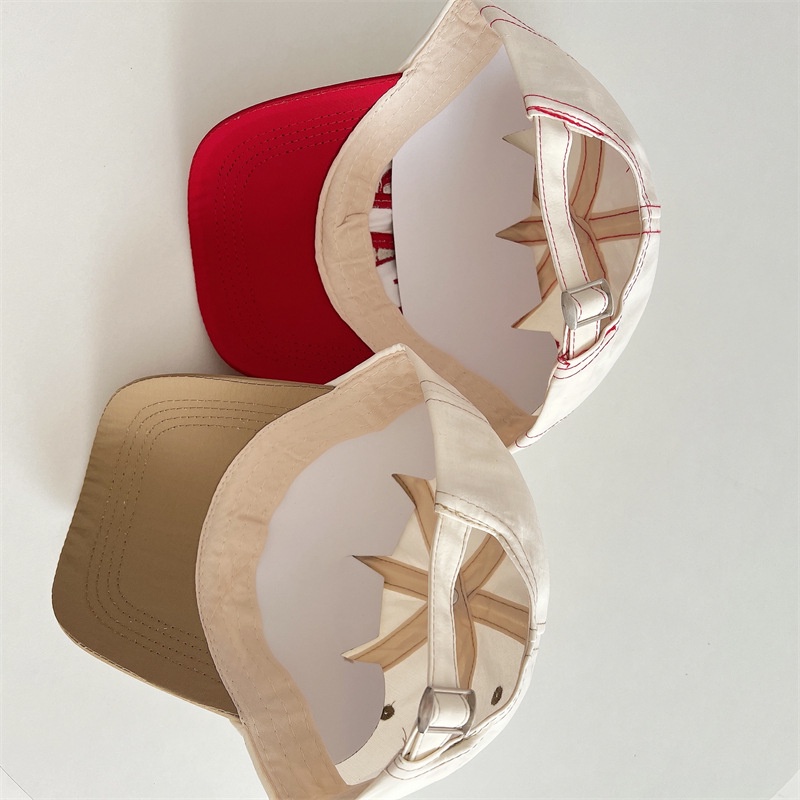 Nón Kết Thêu Chữ Nhiều Màu Sắc Cá Tính Phong Cách Hàn Quốc Dành Cho Trẻ Em