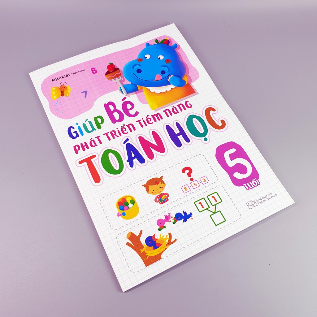 Sách - Giúp Bé Phát Triển Tiềm Năng Toán Học 5 Tuổi | BigBuy360 - bigbuy360.vn
