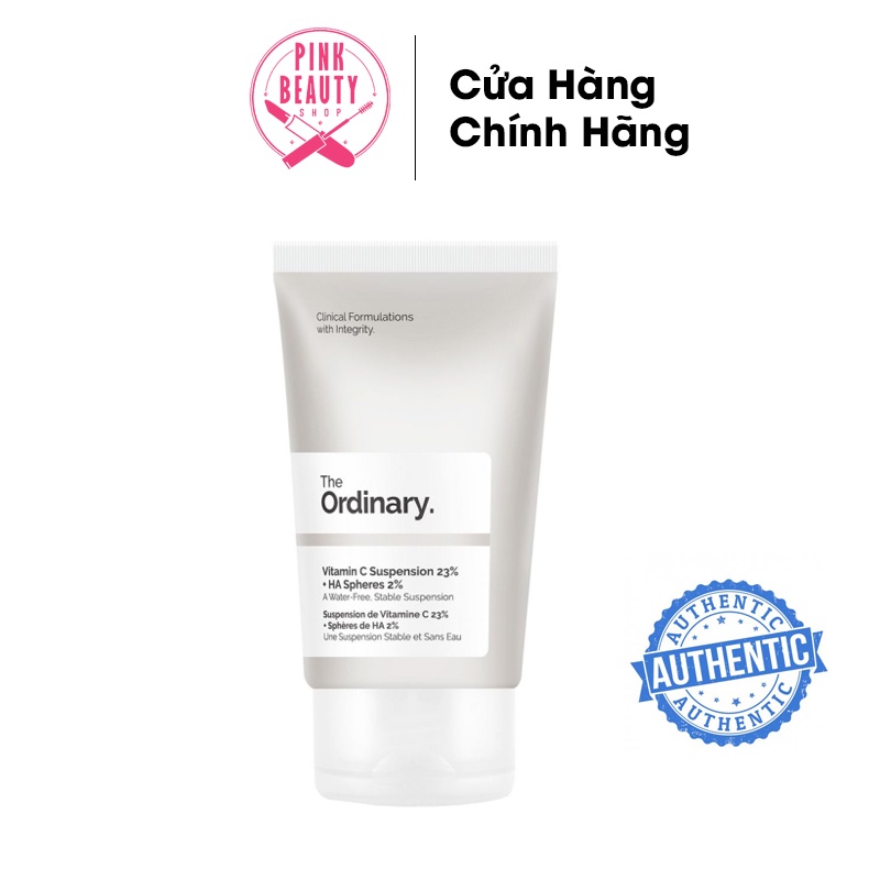 Kem Dưỡng Sáng Da The Ordinary Vitamin C Suspension 23% + HA Spheres 2% 30ml