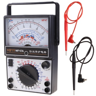 Mechanical Pointer Type Multimeter Measurement AC for DC Ohmmeter MF47/JO411 Tes