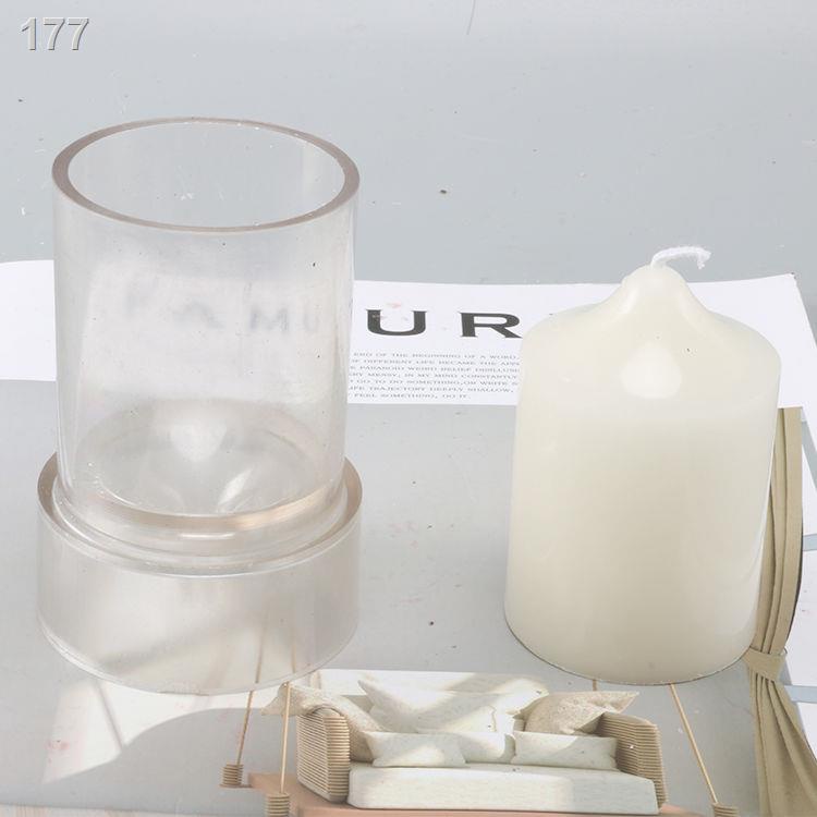 ﹍❅Mô hình nến thủ công đường kính 5 cm trụ khuôn đầu đỉnh hương liệu nhà thờ Vật tự làm