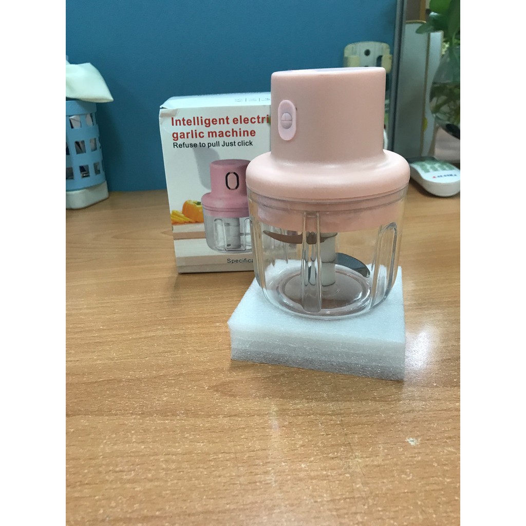 Máy xay mini cầm tay La'Home đa năng, sạc pin xay tỏi ớt, hành, rau củ quả dung tích 250ml