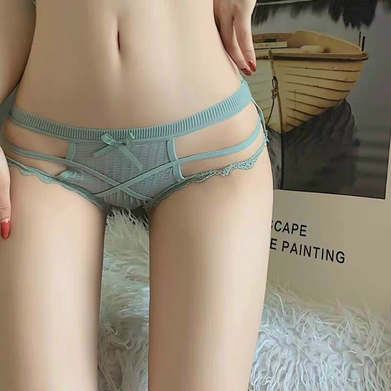 Quần Lót Nữ 3 Dây Cotton Co Giản 4 Chiều Quyến Rủ - Gợi Cảm -  Sexy Cực Hót Min Underwear 56145