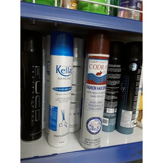 KEO XỊT TÓC CỨNG HAIR SPRAY CODRA 425ml nâu