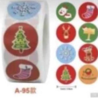 CUỘN STICKER NOEL GIÁNG SINH - KHEN THƯỞNG (TÁCH LẺ 10 HÌNH)