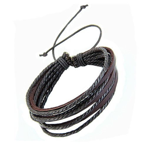 Vòng tay nhiều sợi dễ dàng thu nới cho nam và nữ