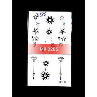 Xăm dán tattoo mũi tên B285